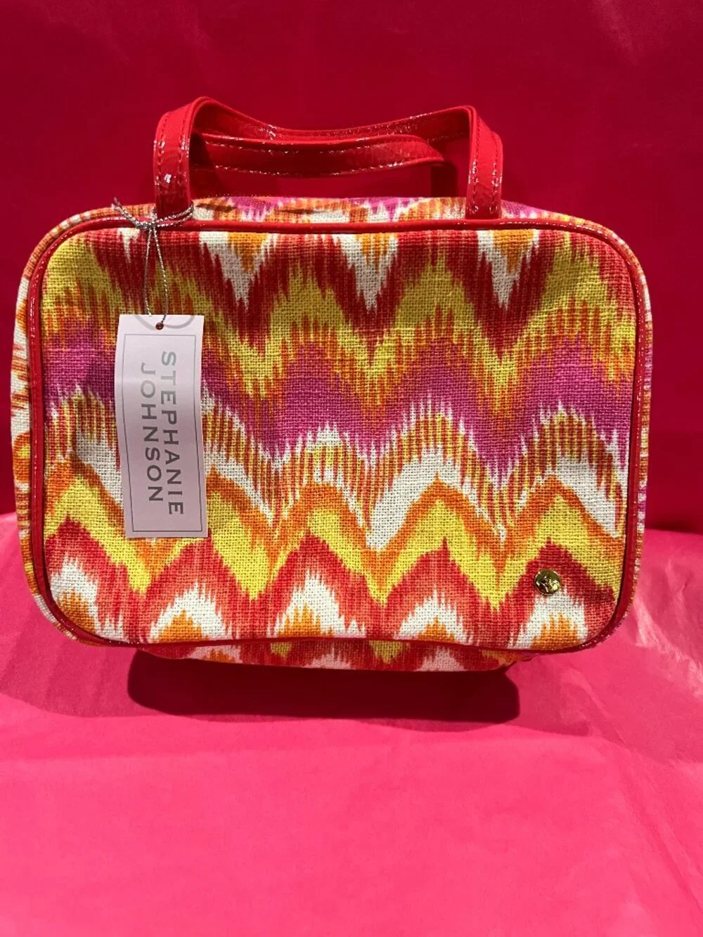 NWT Stephanie Johnson Tucson Desert ML Traveler Cosmetic Toiletry Makeup Bag